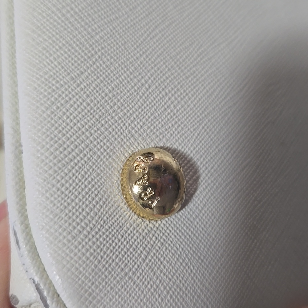 SOLD! Bag Cream/withe - Picture 12 of 13